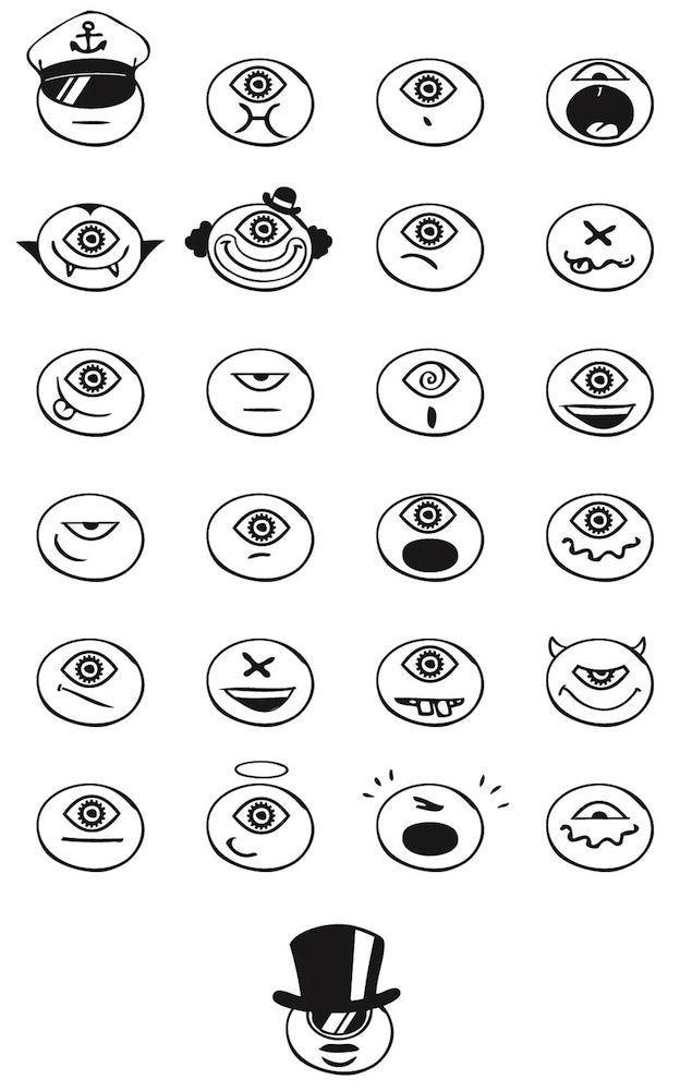 https://99designs.com/other-art-illustration/contests/emoticons-wanted-phabricator-234144/entries/54 emoji design by Greshney