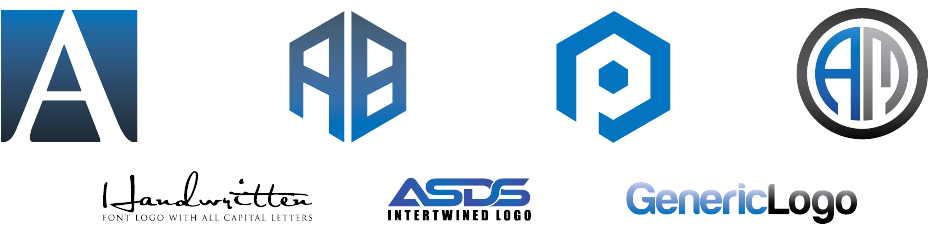 wordmark lettermark generic logos