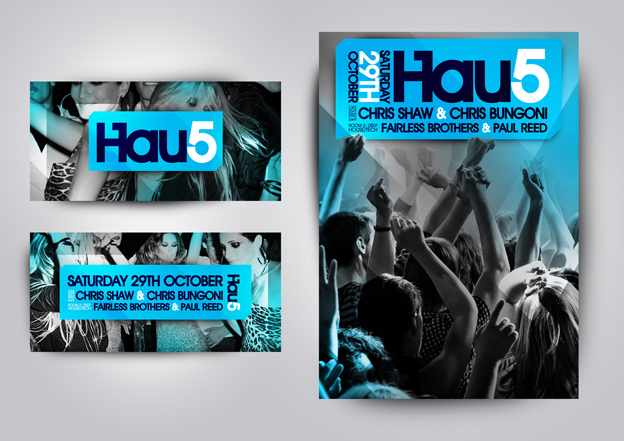 House Music Event Flyer