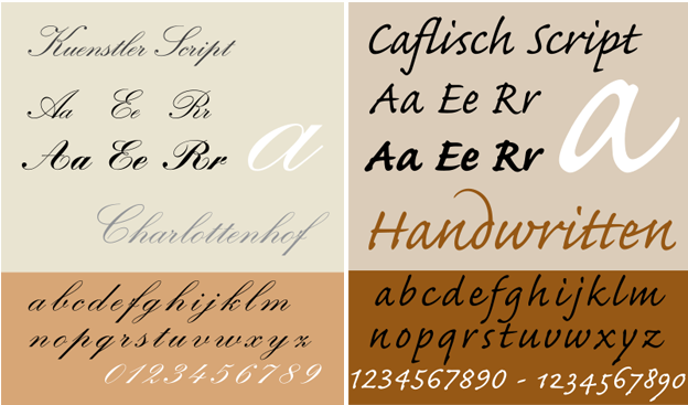 scripttype Kuenstler