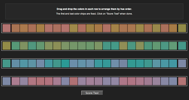 Hue Test Design Games: Color