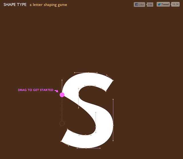 Shape Type Design Games: Shape Type
