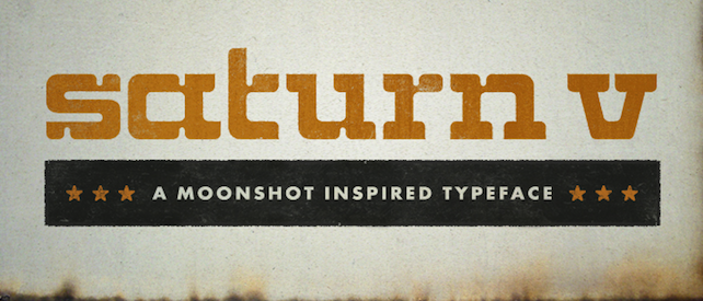 Saturn V by Lost Type