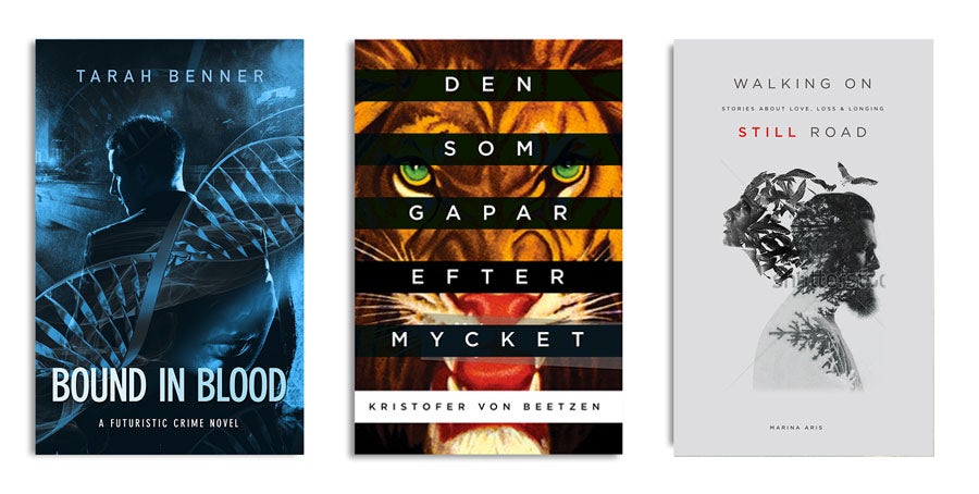 Book cover designs by vanessanoheart