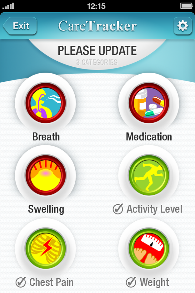 Caretracker app design Caretracker app design