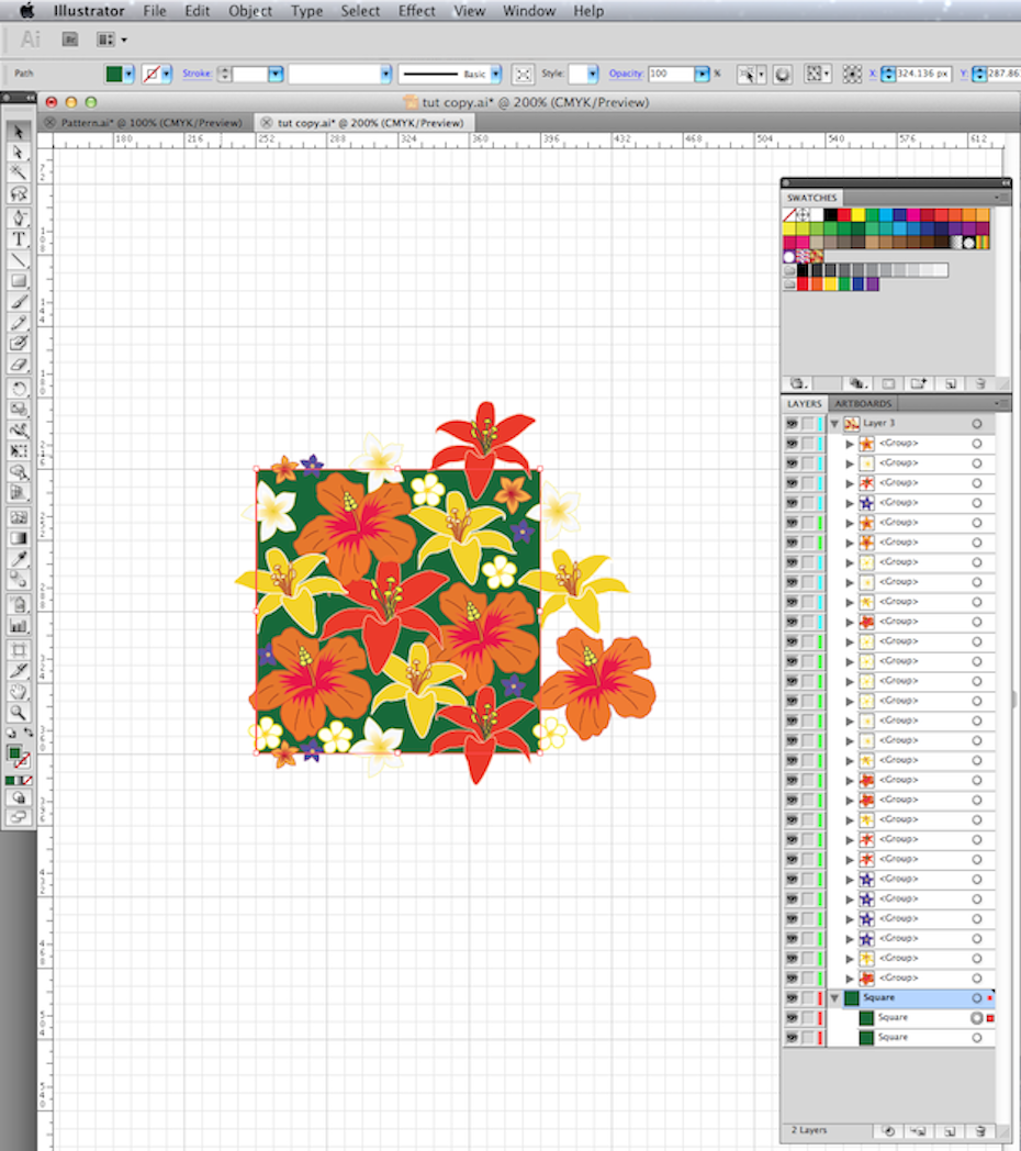 Create Your Own Pattern Swatch An Easy 5 Step Illustrator Tutorial
