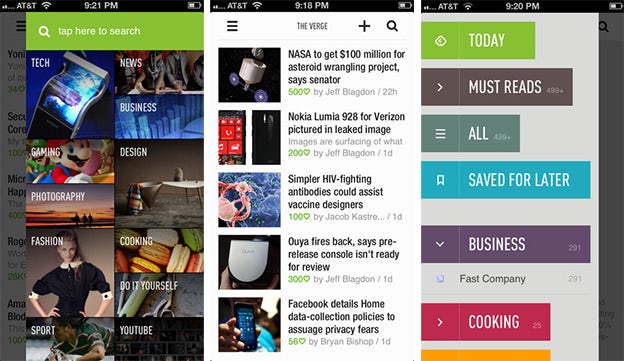 Feedly app