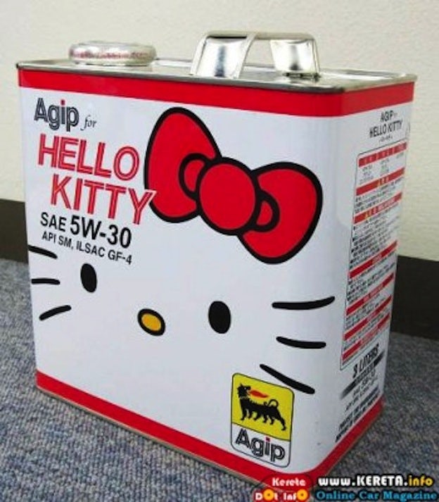 AGIP-INTRODUCE-HELLO-KITTY-ENGINE-OIL-FOR-JDM-KEICAR-ENTHUSIAST-3-350x400