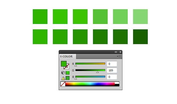 Adobe Illustratorで適切な色を取得する方法