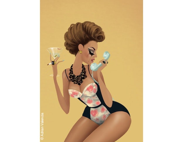 illustration av_swide_beyonce