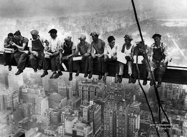 Lunch atop a Skyscraper, 1932