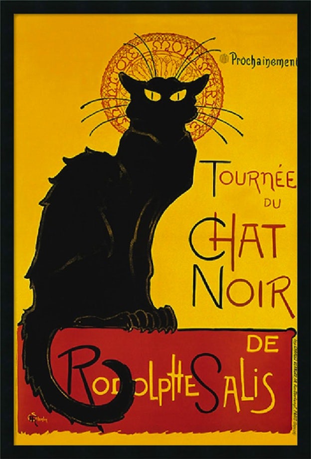 "Le Chat Noir" famous poster