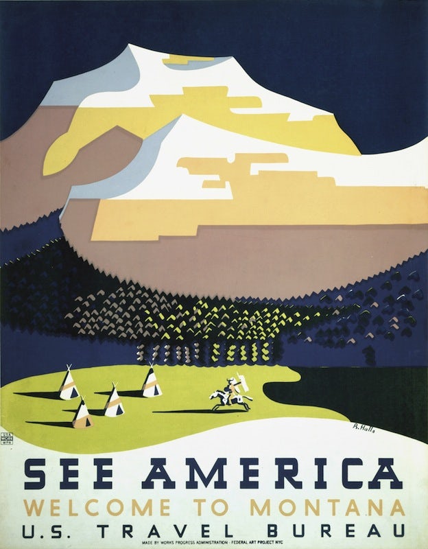 US Tourism Poster