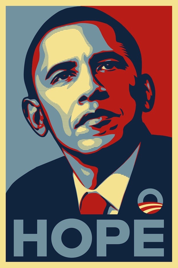obama hope famous poster