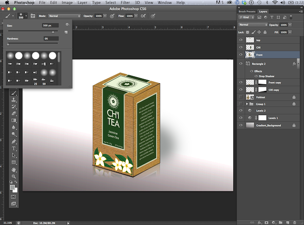 Tutorial: Make a 3D mockup of a box in photoshop