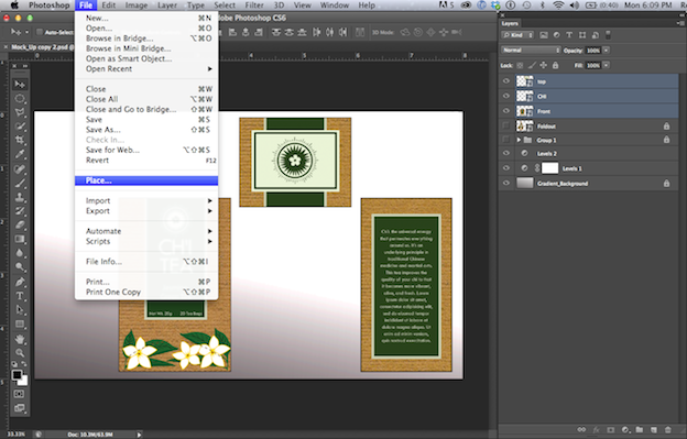 Tutorial: Make a 3D mockup of a box in photoshop
