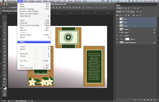 Download Tutorial: Make a 3D mockup of a box in photoshop