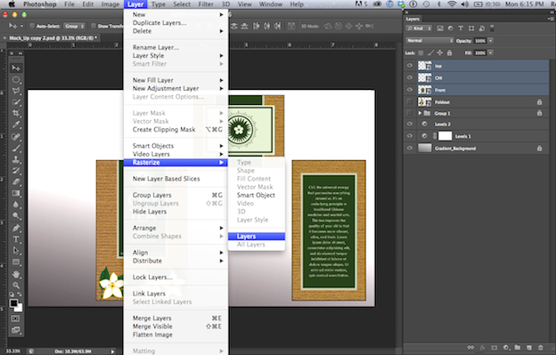 Download Tutorial: Make a 3D mockup of a box in photoshop