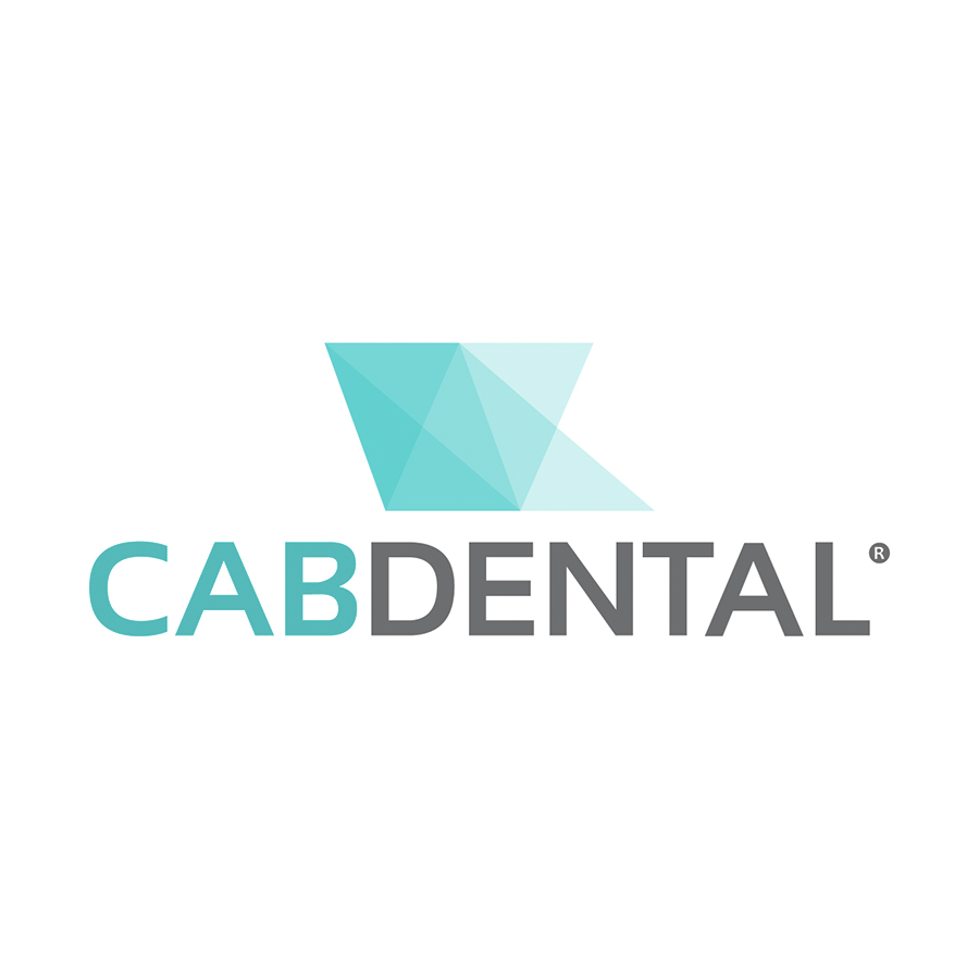 modern geometric dental logo