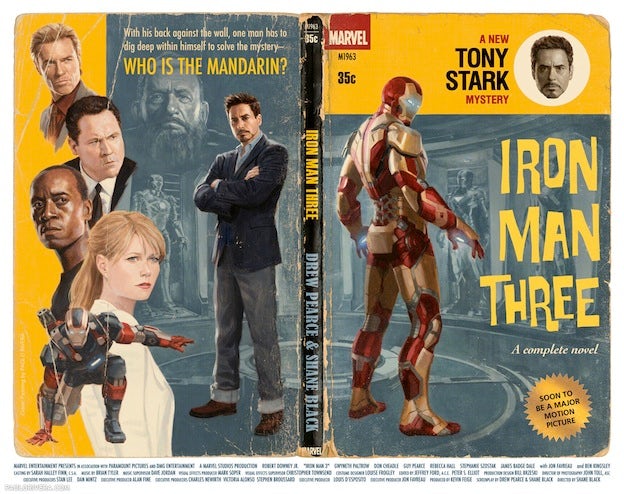 comic book cover Iron Man