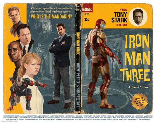comic book cover Iron Man