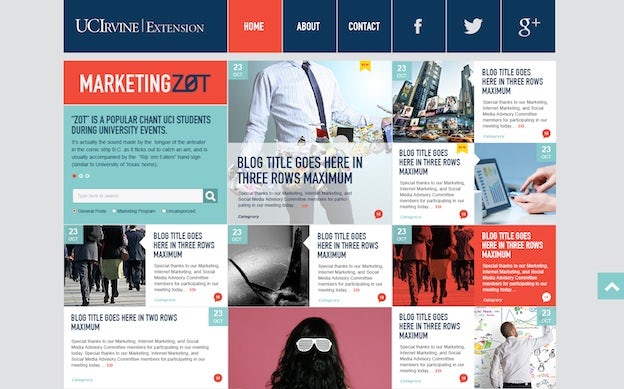 Marketing Zot blog