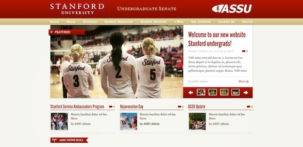 blog design Stanford blog
