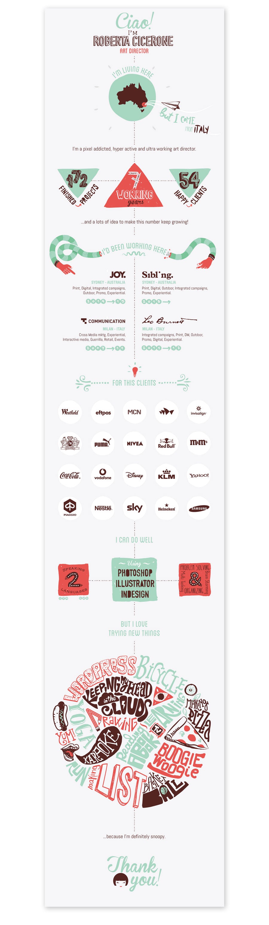 creative resume design
