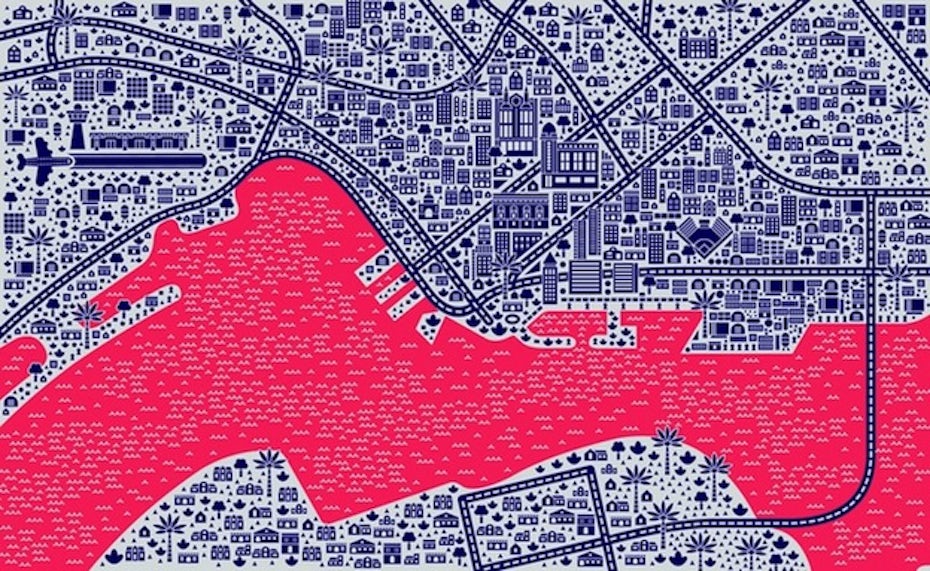 Maps For Graphic Designers Beautiful, Mind-Bending Digital Map Designs - Designer Blog Maps For Graphic Designers Beautiful, Mind-Bending Digital Map Designs - Designer Blog