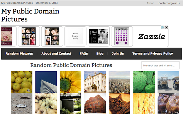 free public domain image websites MyPublicDomainPictures