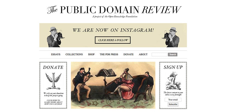 public domain review