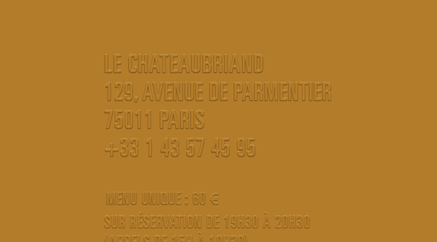 Le Chateaubriand