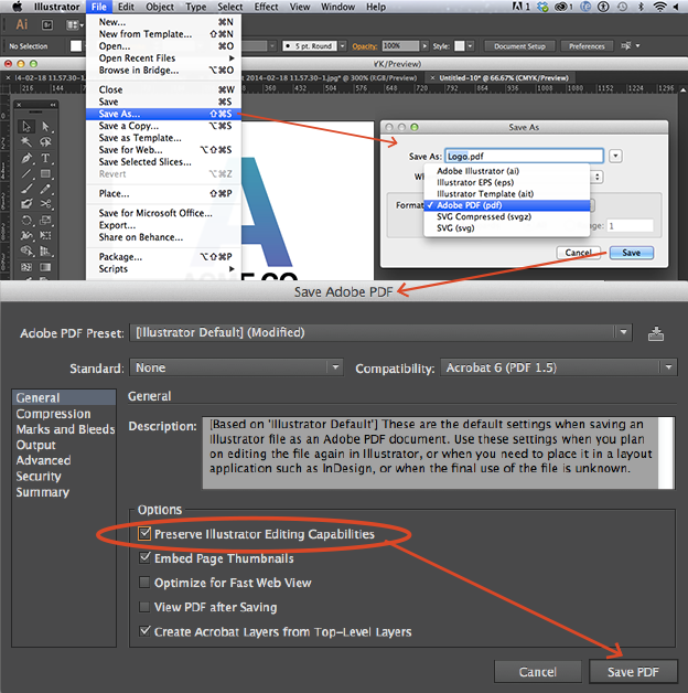indesign cant open file. please select an adobe illustrator 8 or above