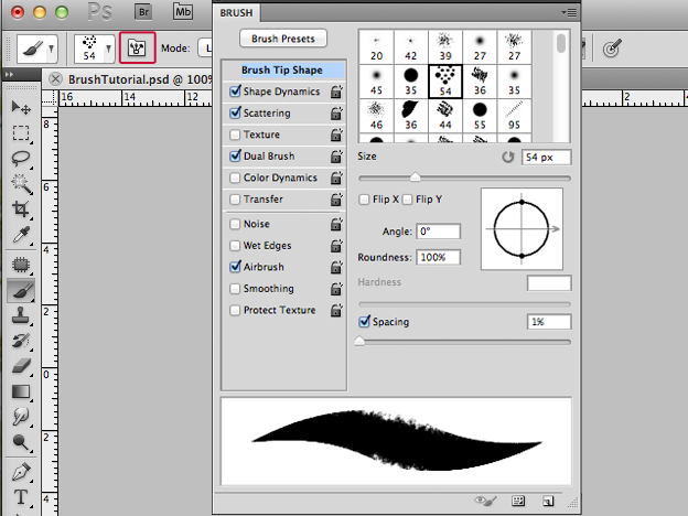 how to create a brush in photoshop