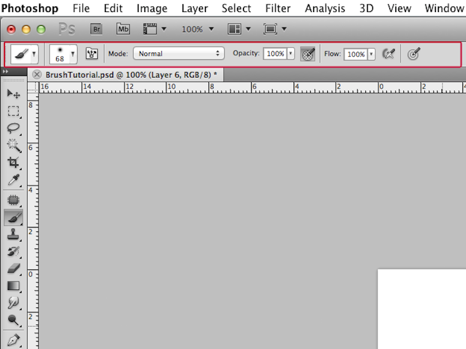 photoshop 101 brush tool basics