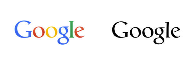 google logo font
