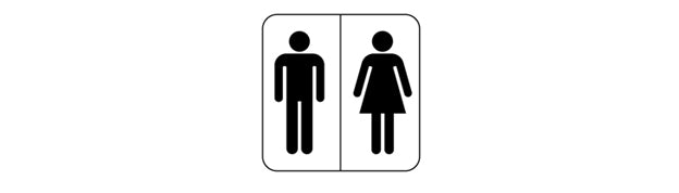 restrooms