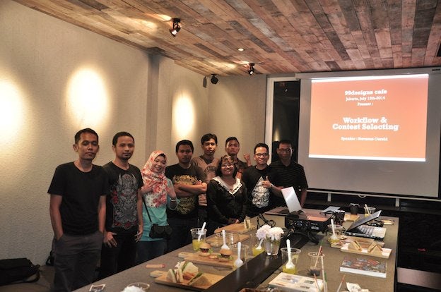 99designs Cafe Jakarta July 1