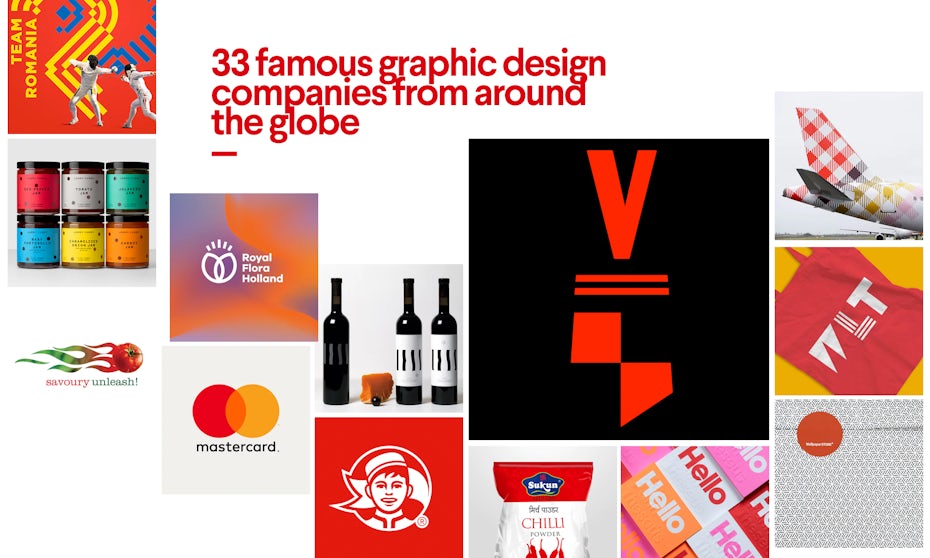 40 famous graphic design companies from around the world - 99designs