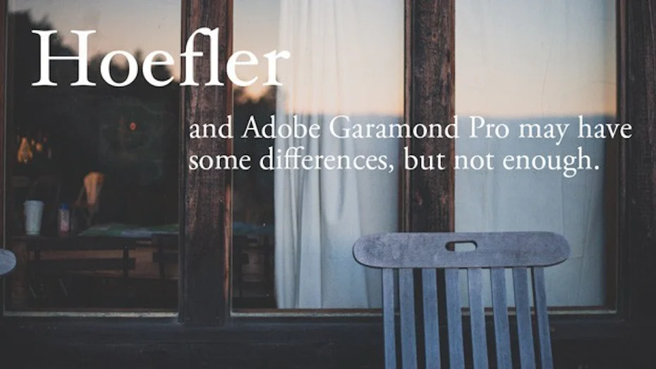 Typeface Conflict Examples 3 principles for perfect typeface pairings