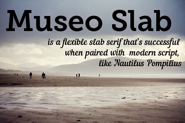 Pair typefaces: Contrast 3