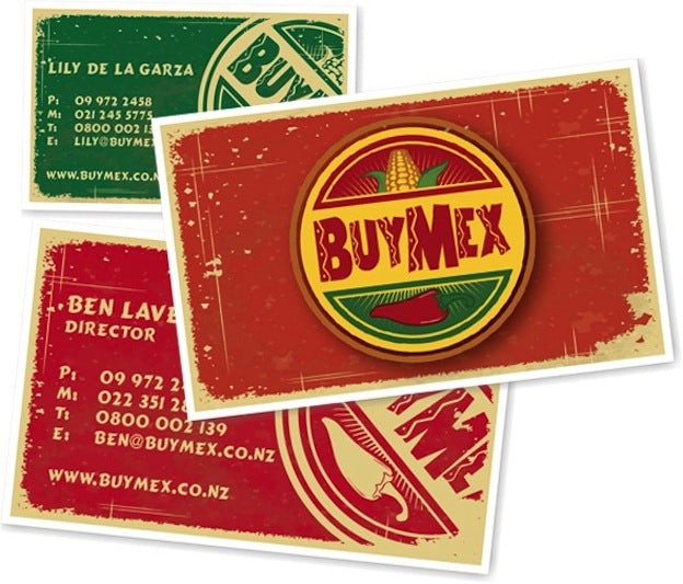 Visitenkarten Design für Buy Mex