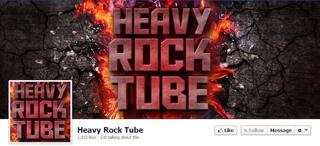Heavy Rock Tube Facebook cover