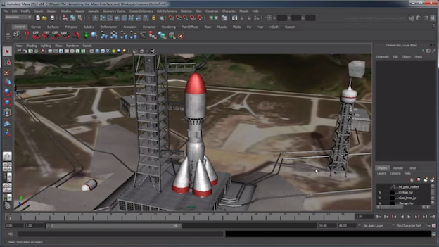 maya 3ds max blender software type