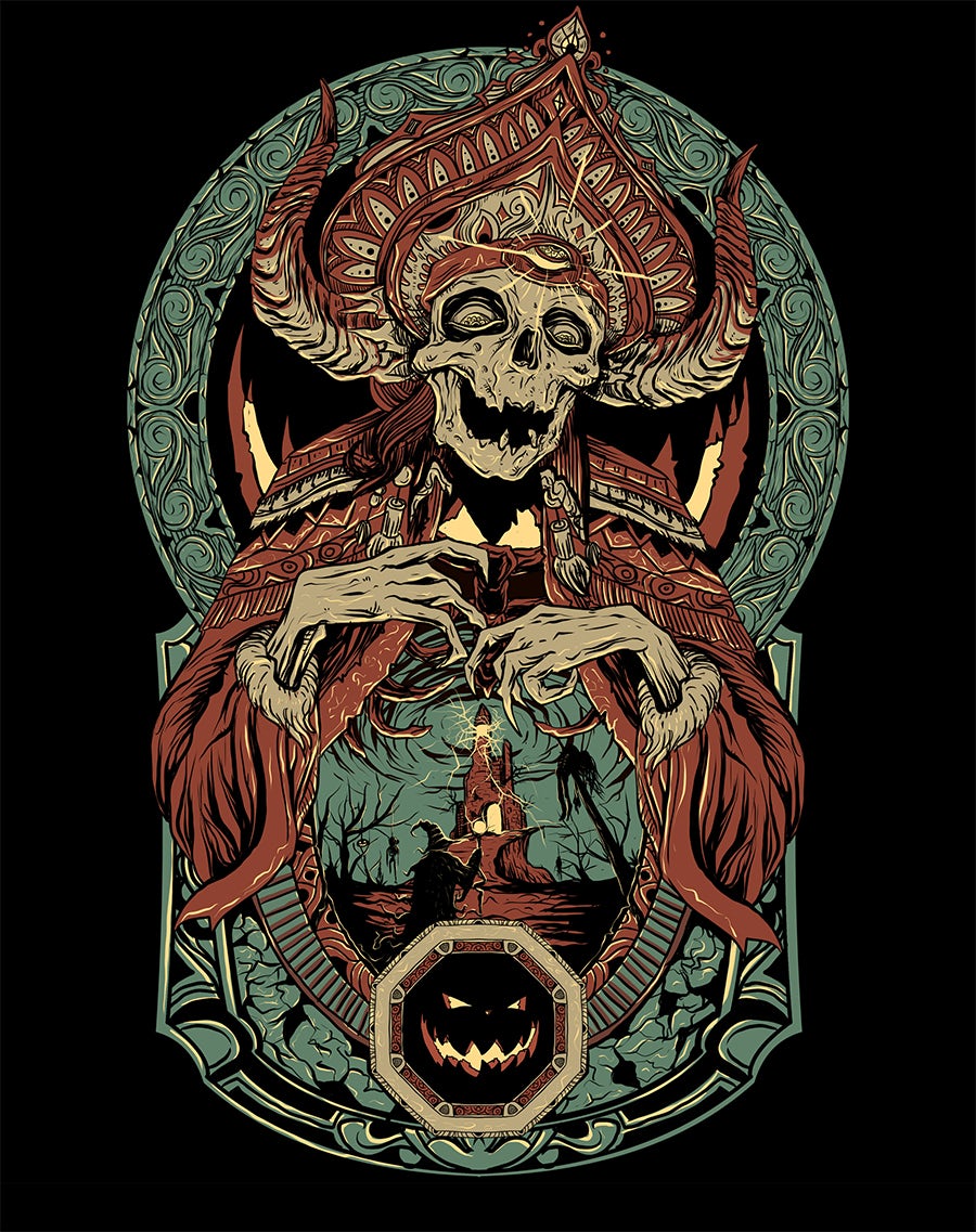 skeleton monster design