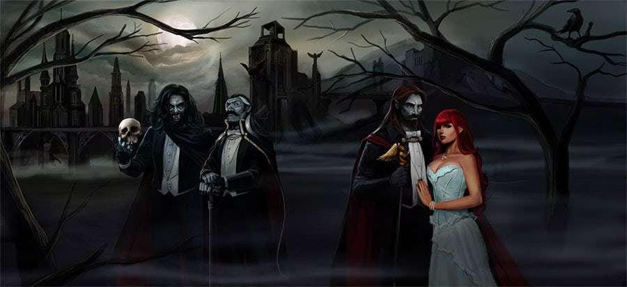 vampire illustration