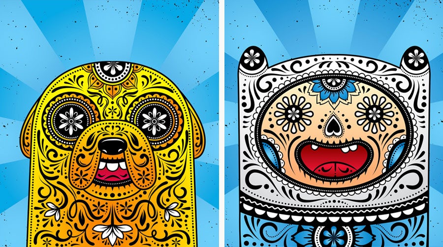 adventure time sugar skull