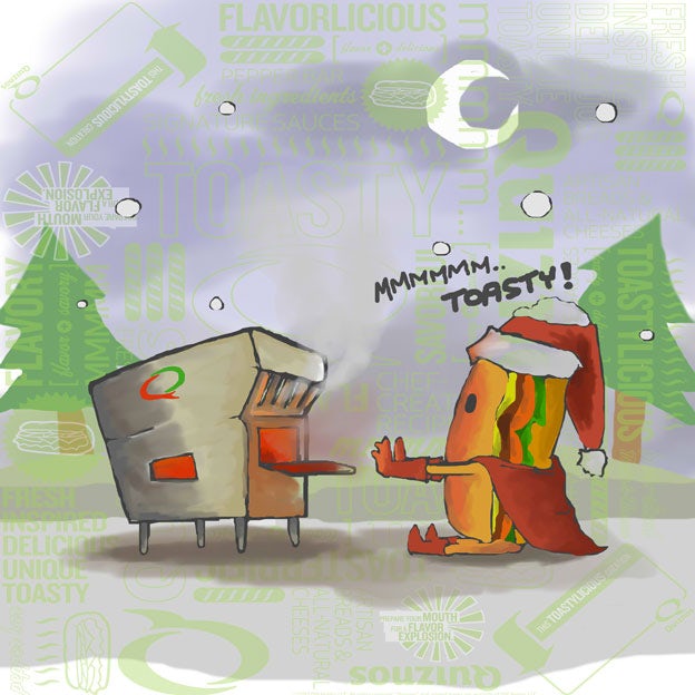 Quiznos calendar