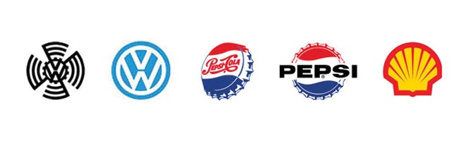 Famous logo evolutions from the world's biggest brands