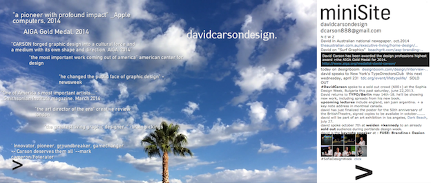 David Carson Design-Portfolio